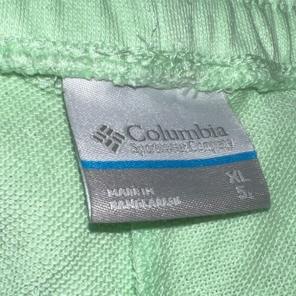 Columbia Women's Trek French Terry Short Size: XL Mint Green - Picture 3 of 4